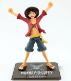 Boneco Luffy Novo Mundo 15cm